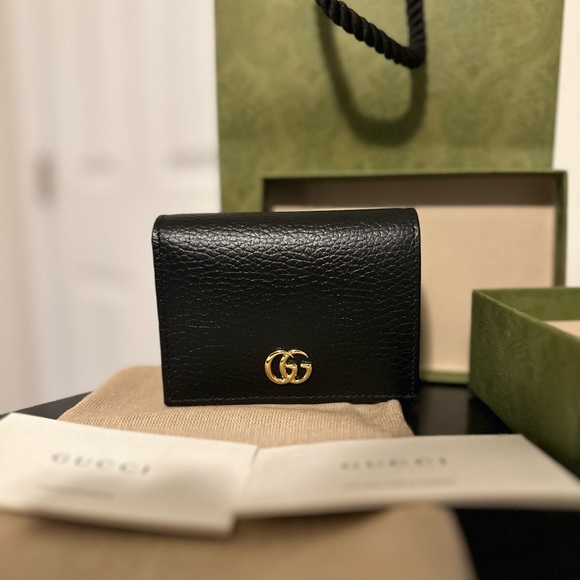 Gucci Leather Card Case Wallet - Picture 13 of 13